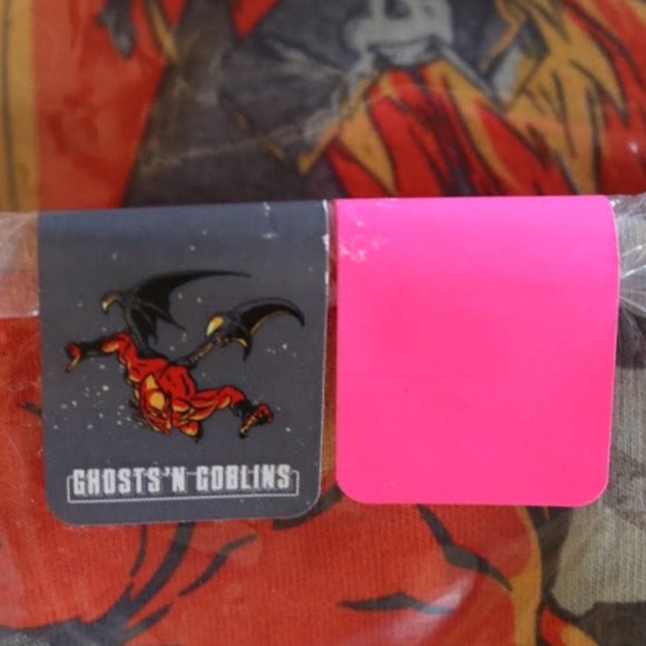3/$15 Ghosts n Goblins Firebranded Graphic Tee NWT! - Gray, Size XS - Picture 14 of 16